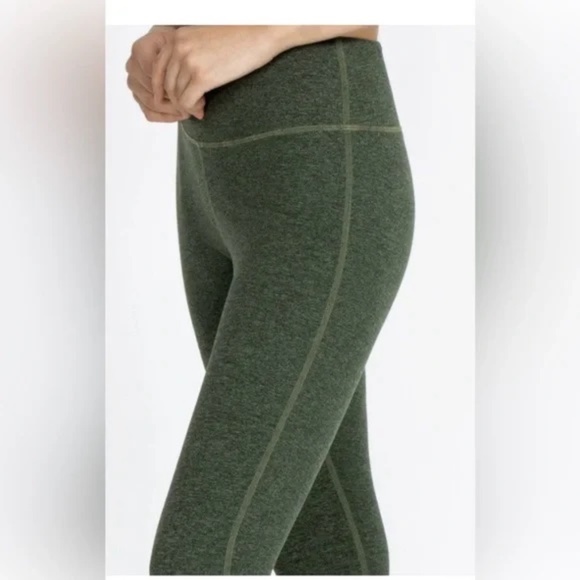 NWOT Johnny Was Calme Ease Space Dye High Waist Leggings Green Size L - Picture 2 of 13